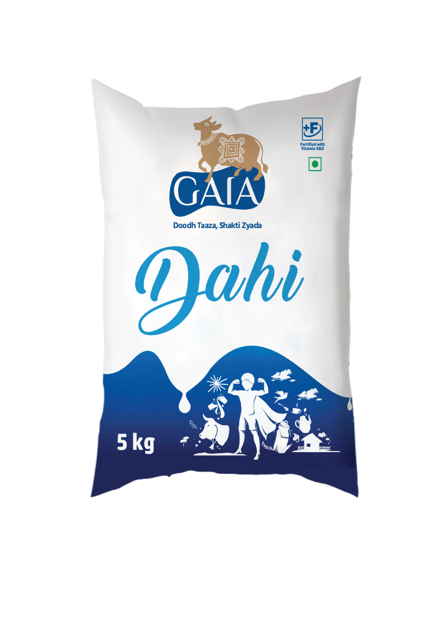 Gaia Dahi Pouch 5 Kg