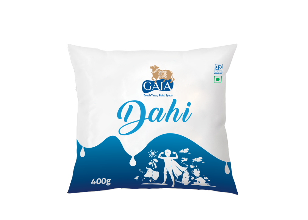 Gaia Dahi Pouch 400g