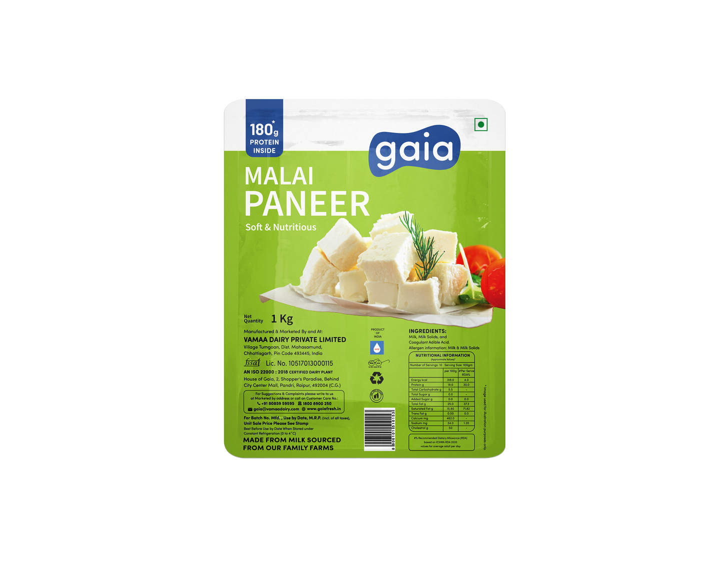 Gaia Malai Paneer