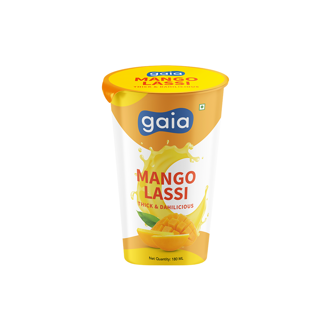 Gaia Mango Lassi Glass 180 ml